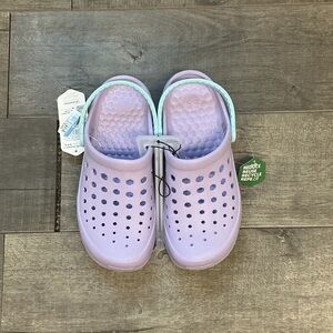 Lavender Slip-On Kids Shoes